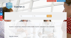 Desktop Screenshot of experten.tv